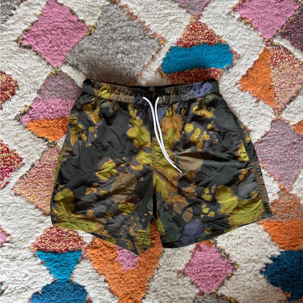 Tie Dye Swim Trunks